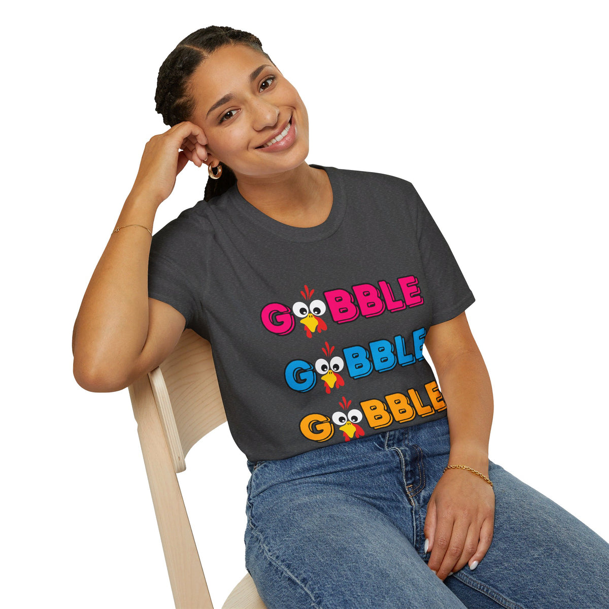 Gobble Gobble Gobble Thanksgiving T-Shirt