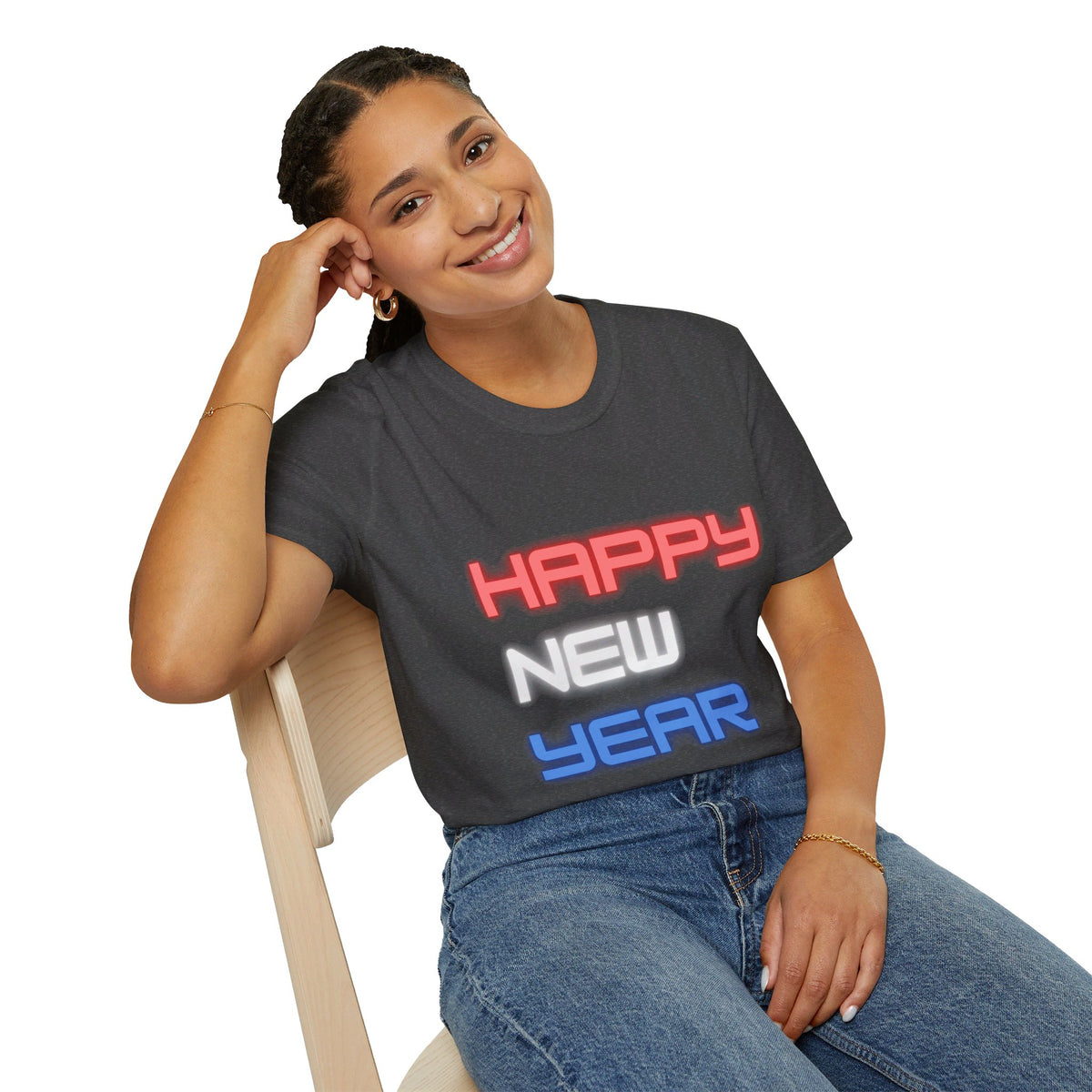 Happy New Year Glow T-Shirt