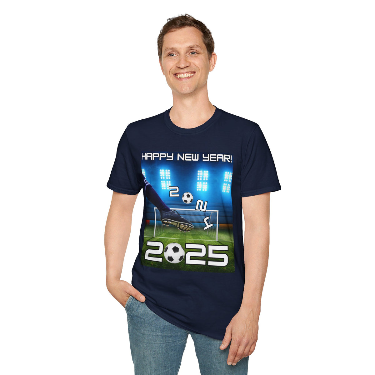 Happy New Year Soccer T-Shirt