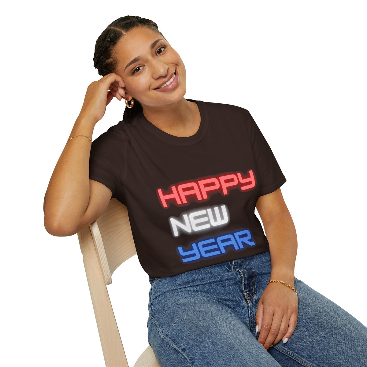 Happy New Year Glow T-Shirt