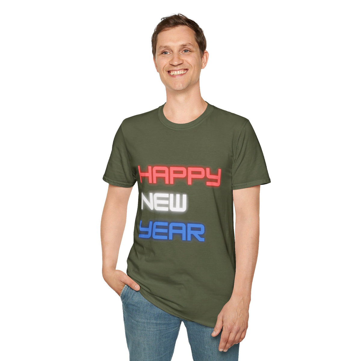 Happy New Year Glow T-Shirt