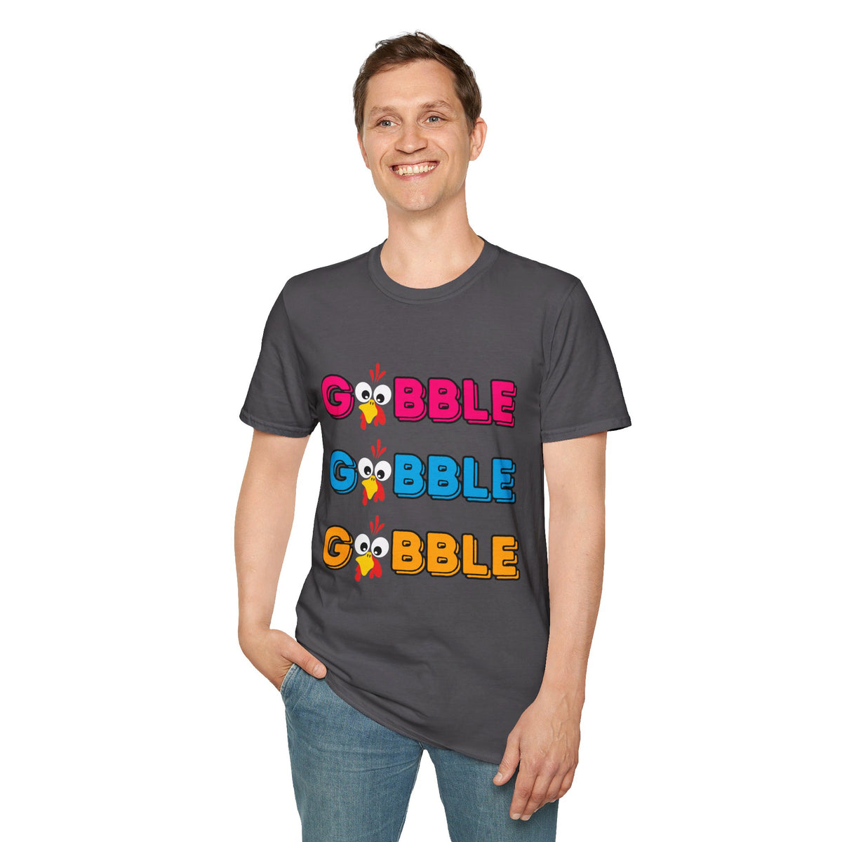 Gobble Gobble Gobble Thanksgiving T-Shirt