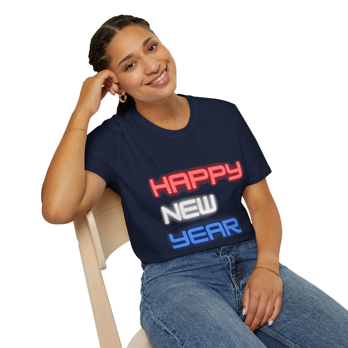 Happy New Year Glow T-Shirt