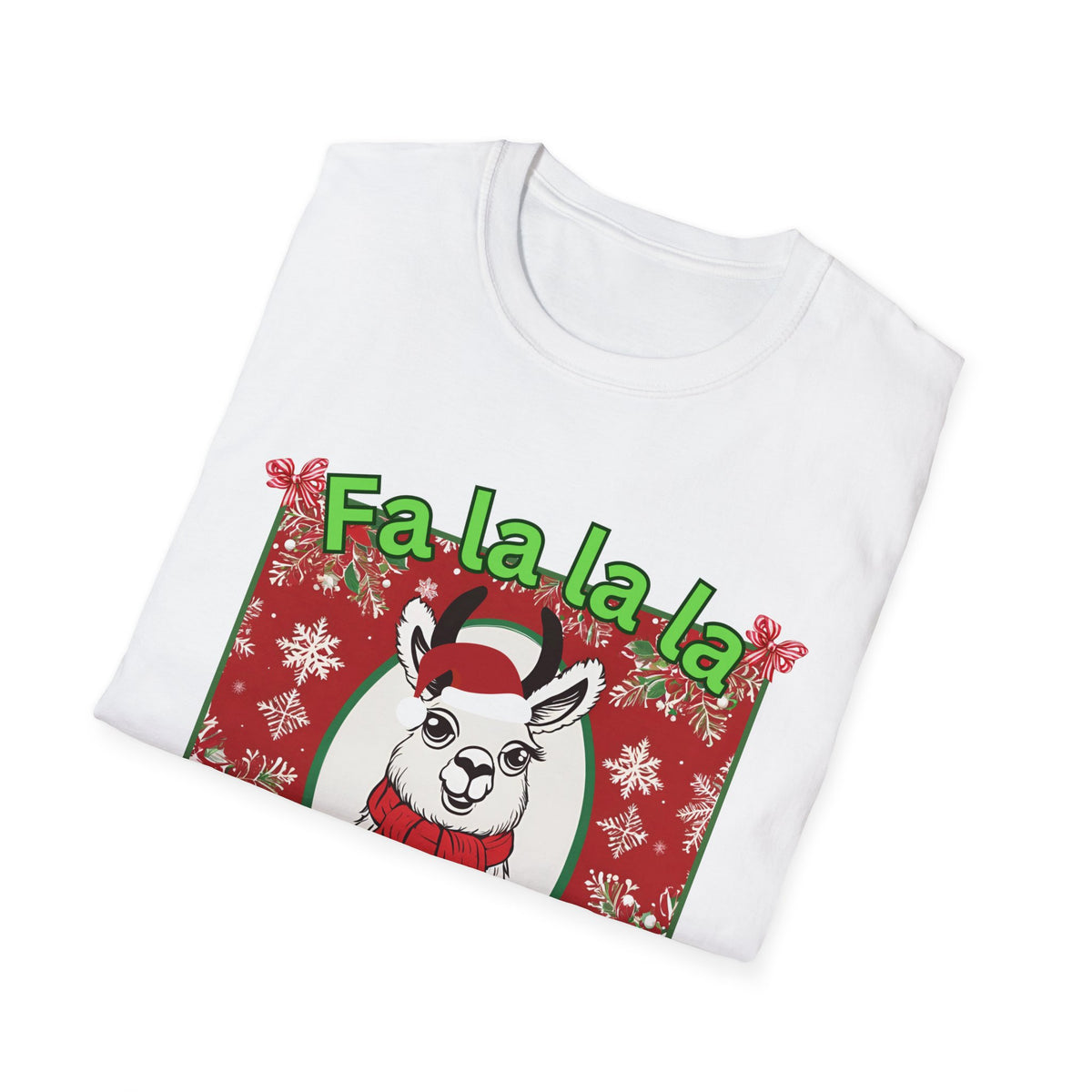 Fa La La La LLAMA! Christmas T-Shirt