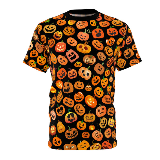 Pumpkin Patch Party: All-Over Print Unisex Cut & Sew Tee
