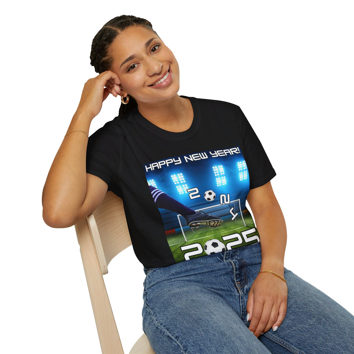 Happy New Year Soccer T-Shirt