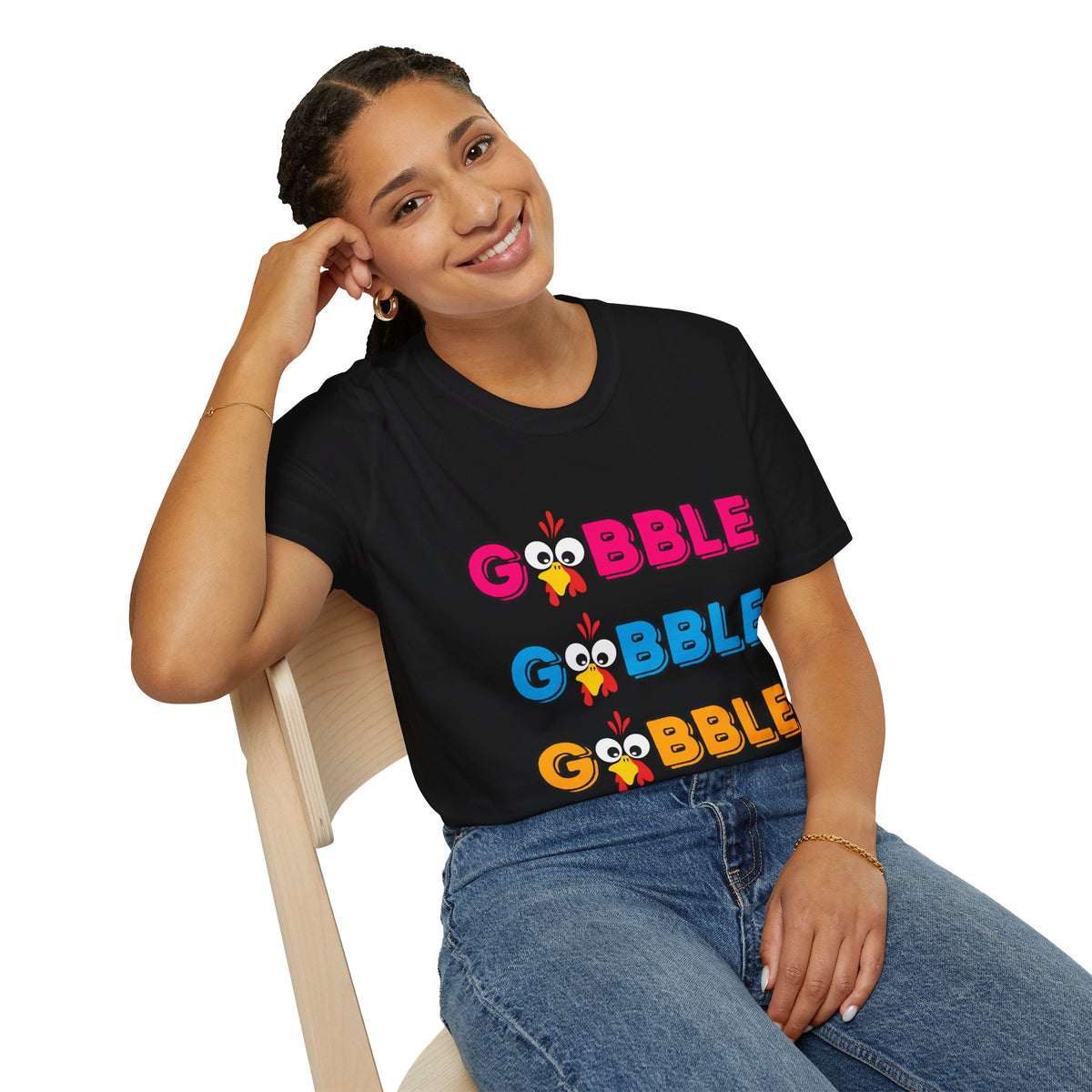 Gobble Gobble Gobble Thanksgiving T-Shirt