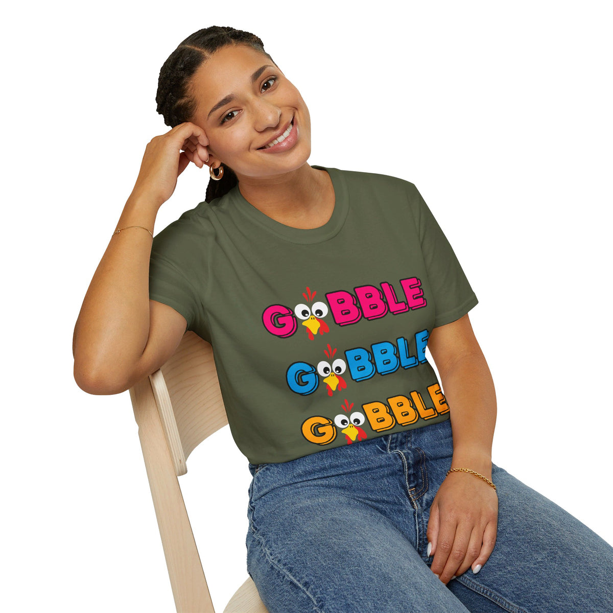 Gobble Gobble Gobble Thanksgiving T-Shirt