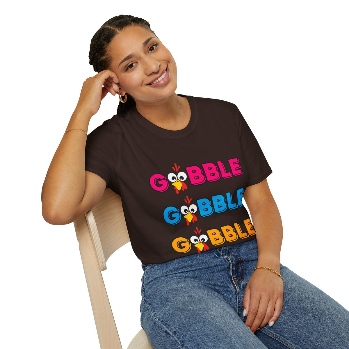 Gobble Gobble Gobble Thanksgiving T-Shirt