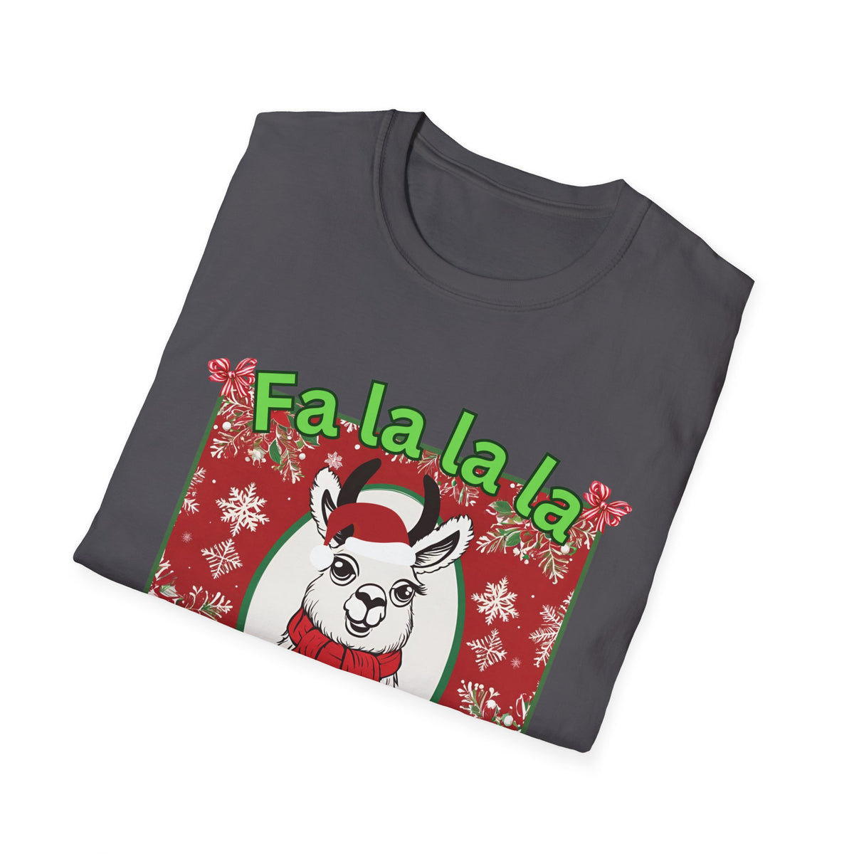Fa La La La LLAMA! Christmas T-Shirt