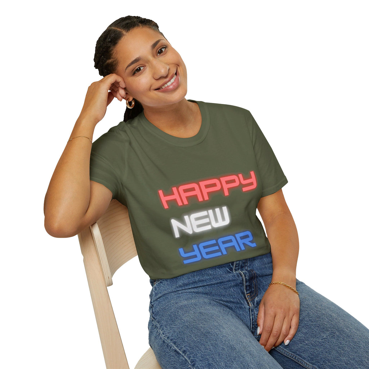 Happy New Year Glow T-Shirt