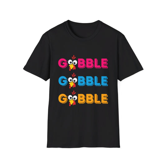 Gobble Gobble Gobble Thanksgiving T-Shirt