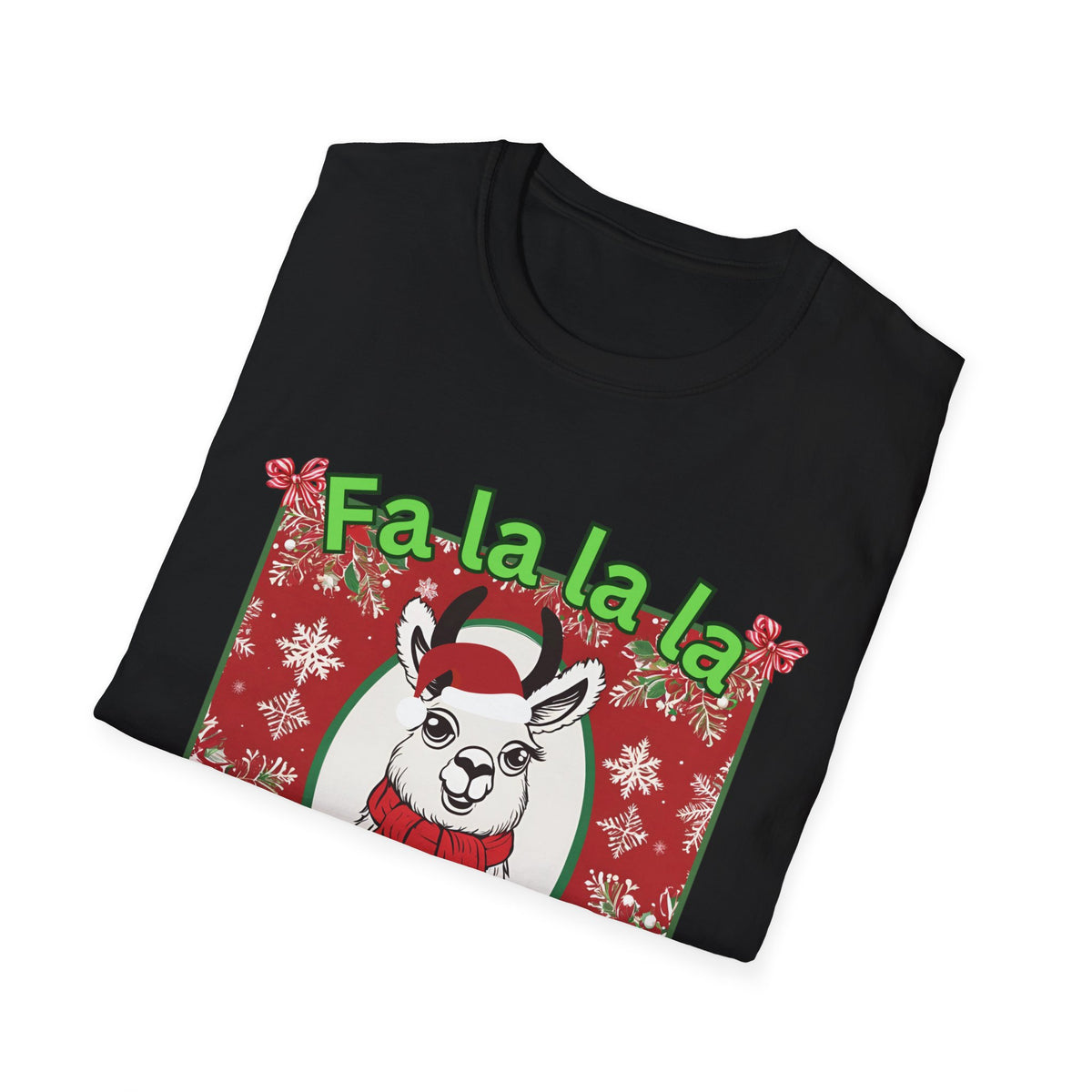 Fa La La La LLAMA! Christmas T-Shirt