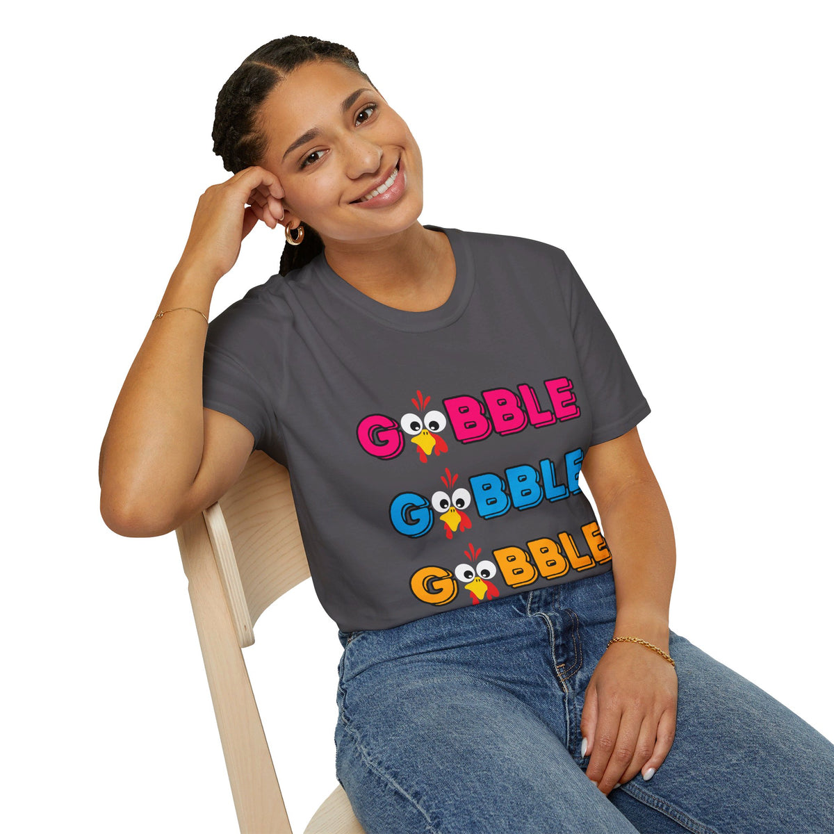 Gobble Gobble Gobble Thanksgiving T-Shirt