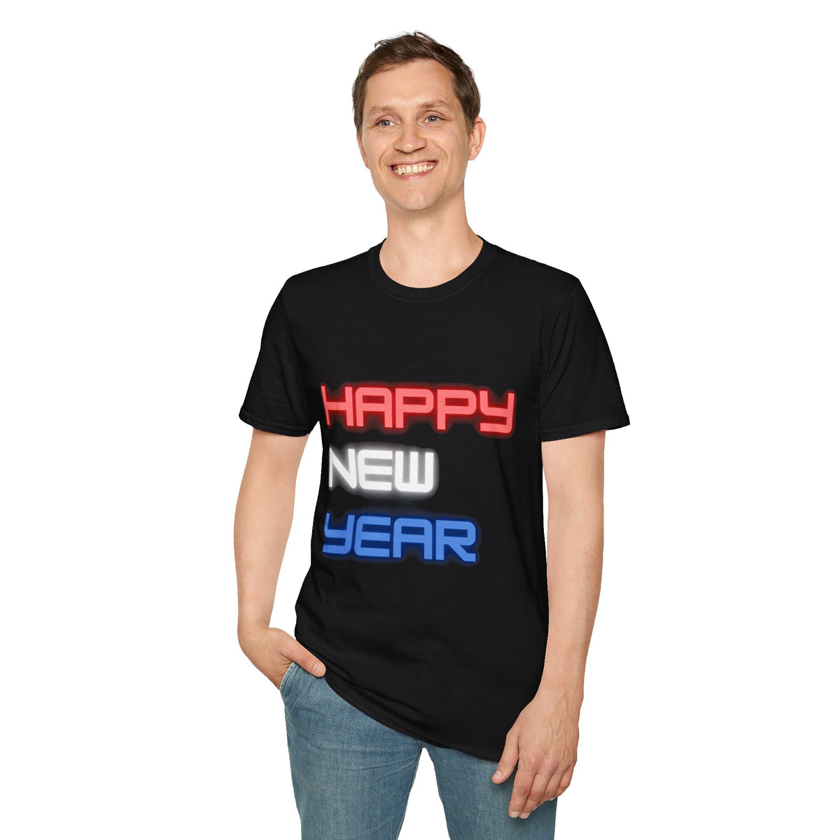 Happy New Year Glow T-Shirt