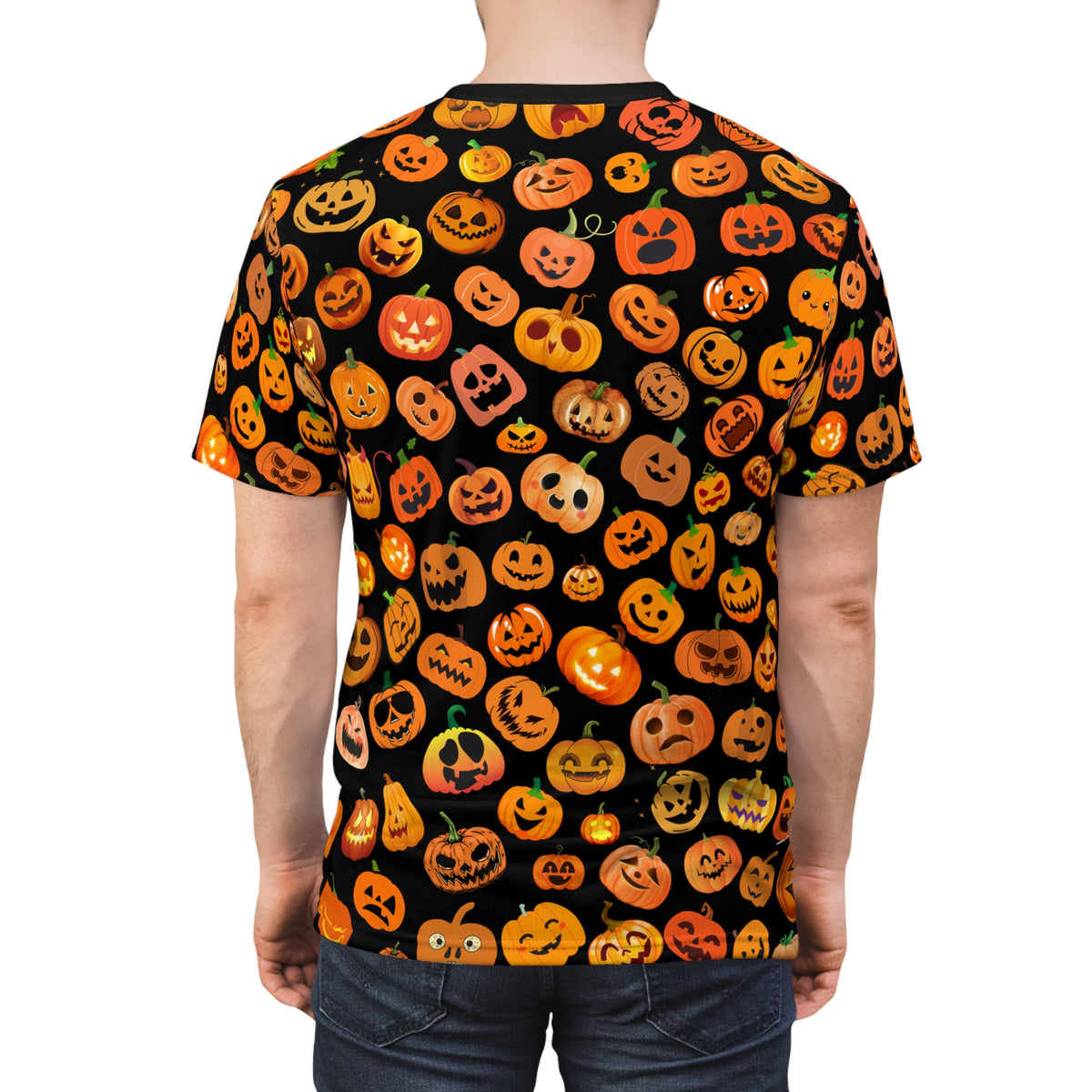 Pumpkin Patch Party: All-Over Print Unisex Cut & Sew Tee