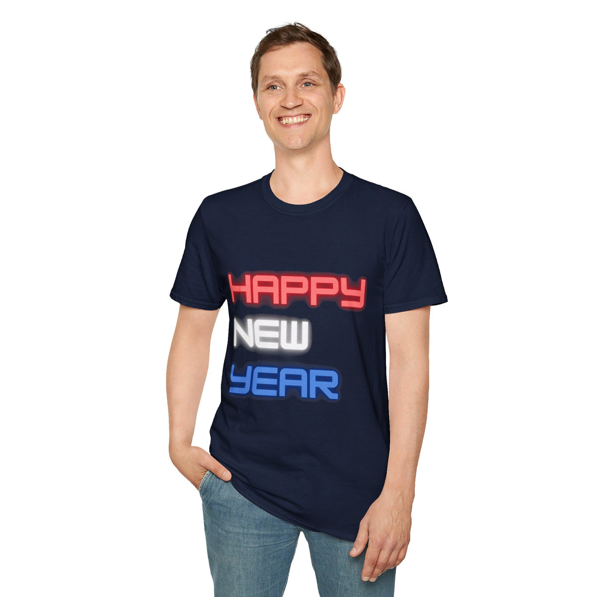 Happy New Year Glow T-Shirt