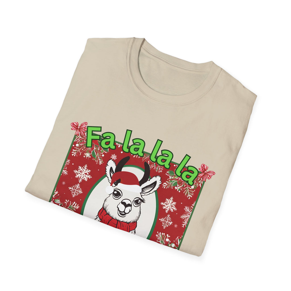 Fa La La La LLAMA! Christmas T-Shirt