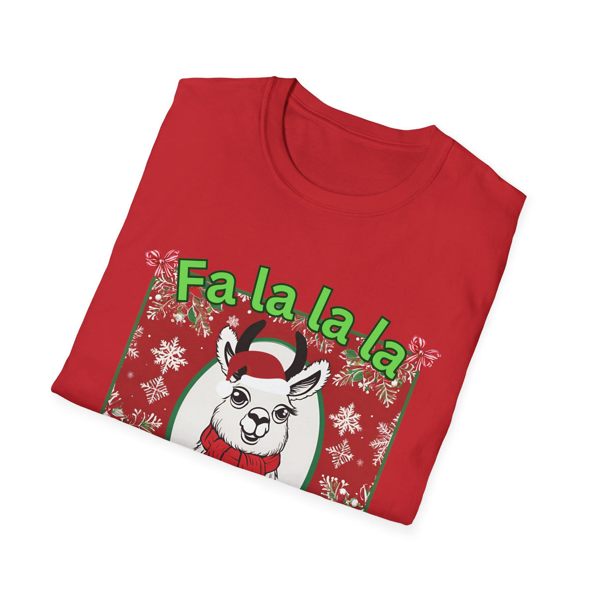 Fa La La La LLAMA! Christmas T-Shirt