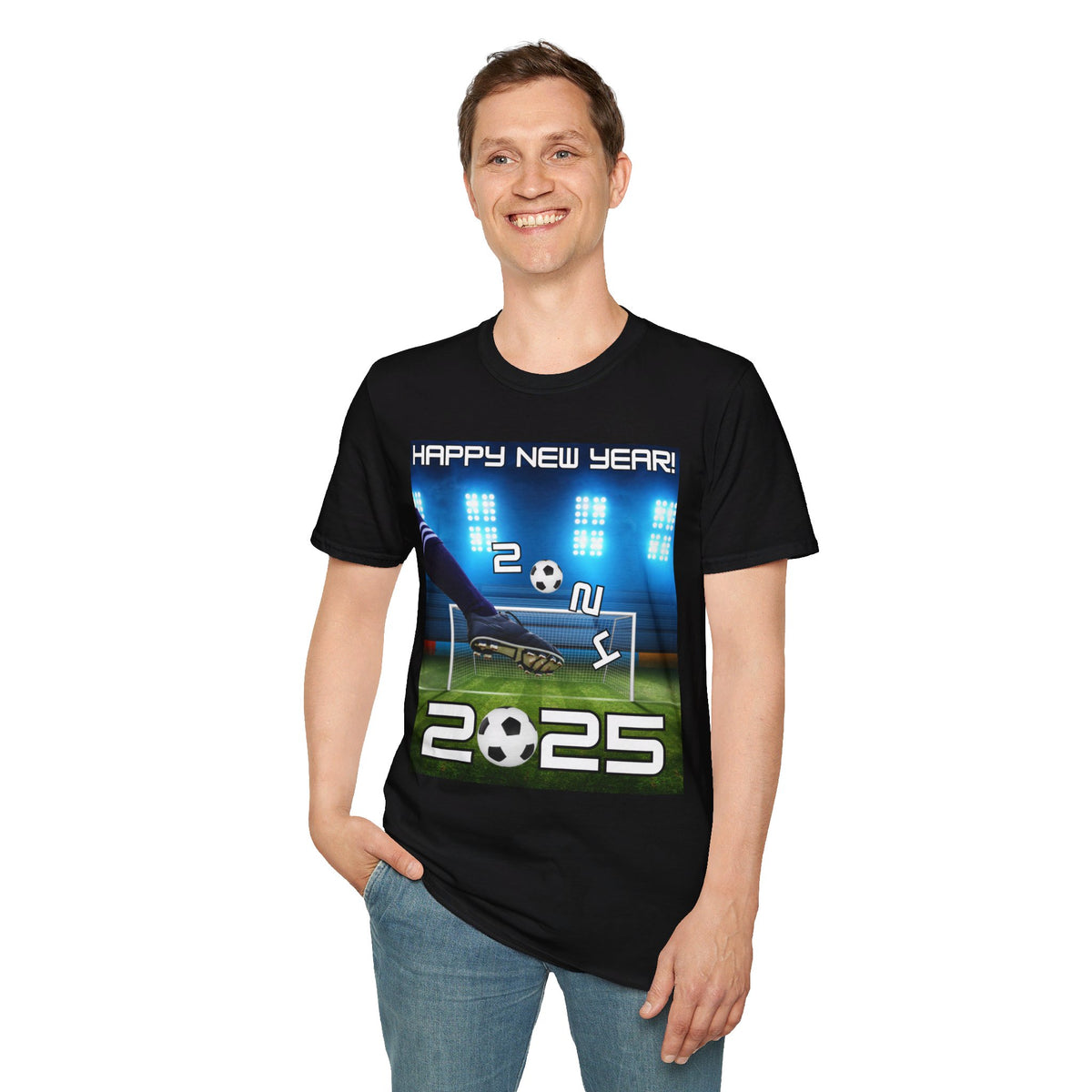 Happy New Year Soccer T-Shirt